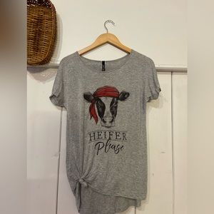 Heifer Please Graphic Tee shirt